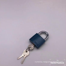 HEHE Brand Blue color Paint Shackle High Quality Iron Padlock